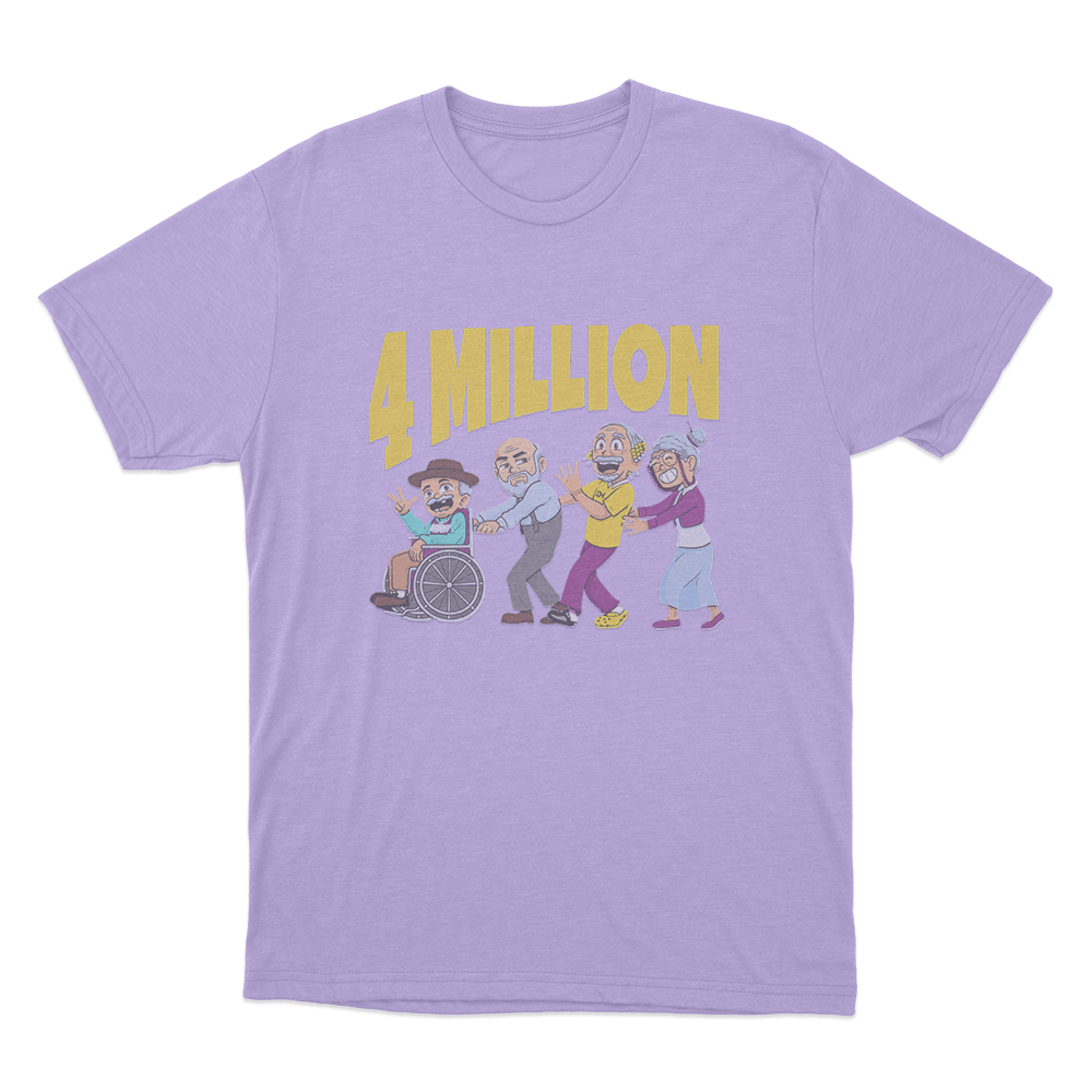 D’Aydrian Harding 4 million Unisex T Shirt Purple DAydrian Harding 4 million Unisex T Shirt Purple