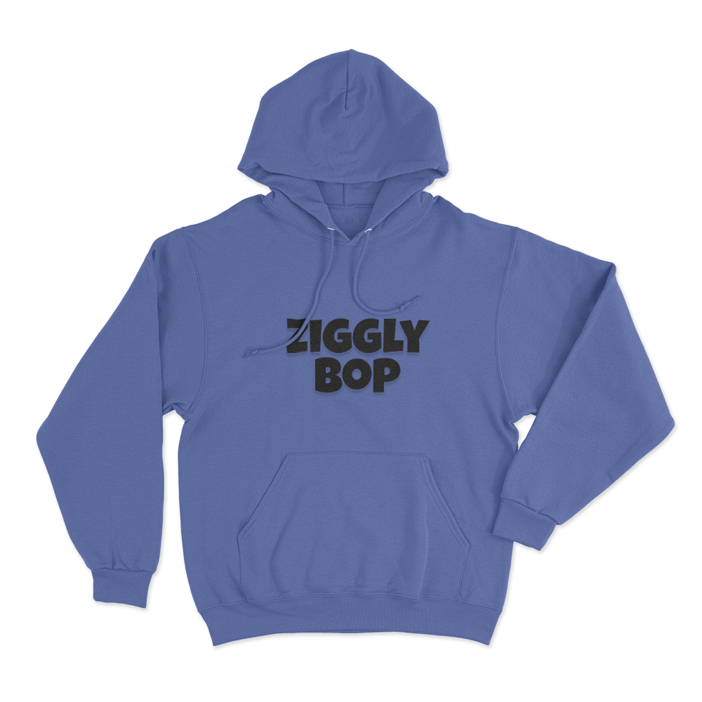 Ziggly Bop Unisex Hoodie Blue Ziggly Bop Unisex Hoodie Blue