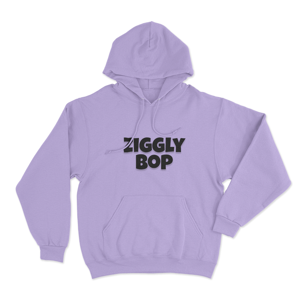 Ziggly Bop Unisex Hoodie Purple Ziggly Bop Unisex Hoodie Purple