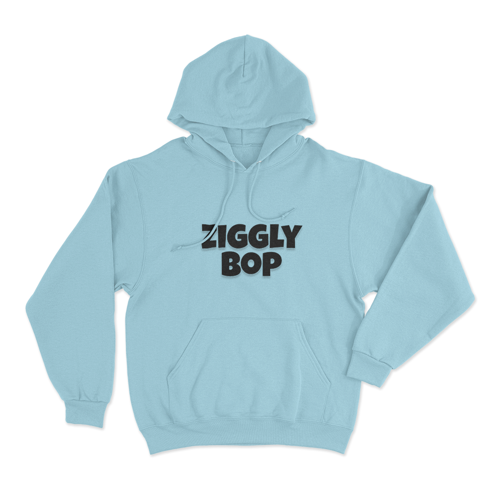 Ziggly Bop Unisex Hoodie Sky Blue Ziggly Bop Unisex Hoodie Sky Blue