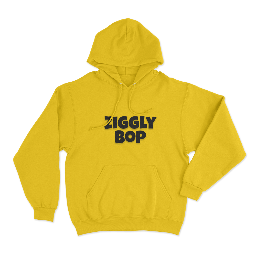Ziggly Bop Unisex Hoodie Yellow Ziggly Bop Unisex Hoodie Yellow